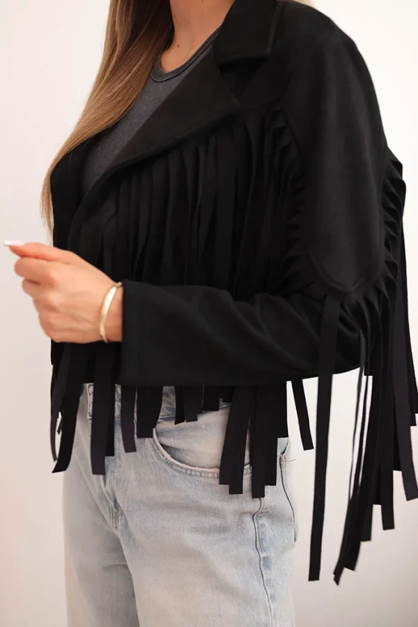 Dámska semišová bunda - Image 3